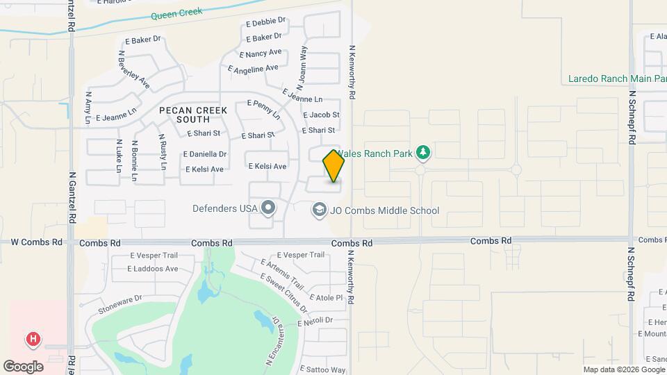 1742 E Leslie Ave Map and Location Details