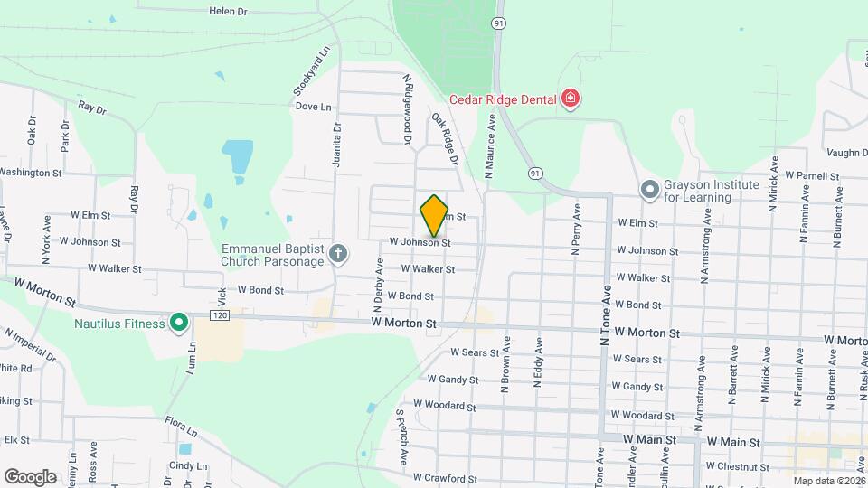 1606 W Johnson St Map and Location Details