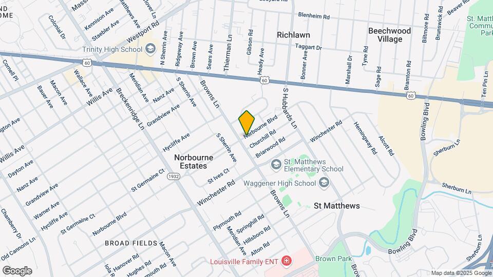 4204 Norbourne Blvd Map and Location Details