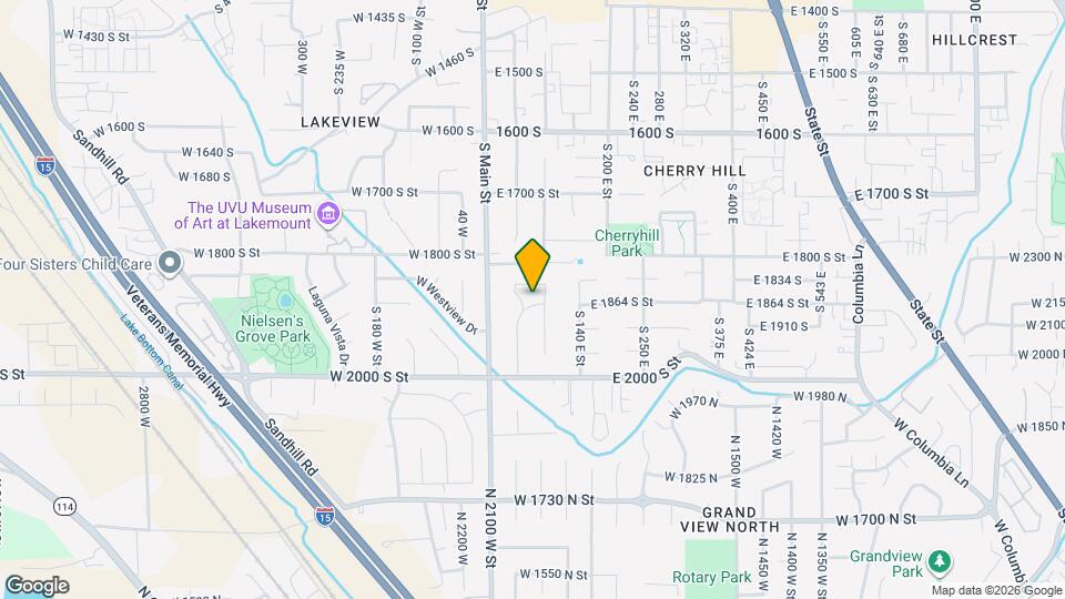 75 E 1864 S St Map and Location Details