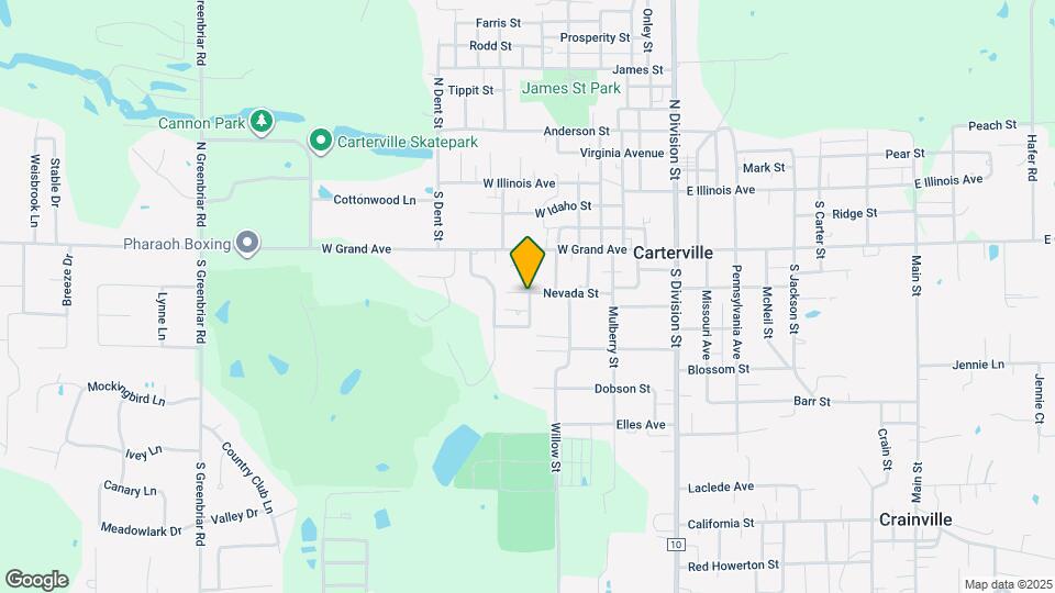 501 Center St Map and Location Details