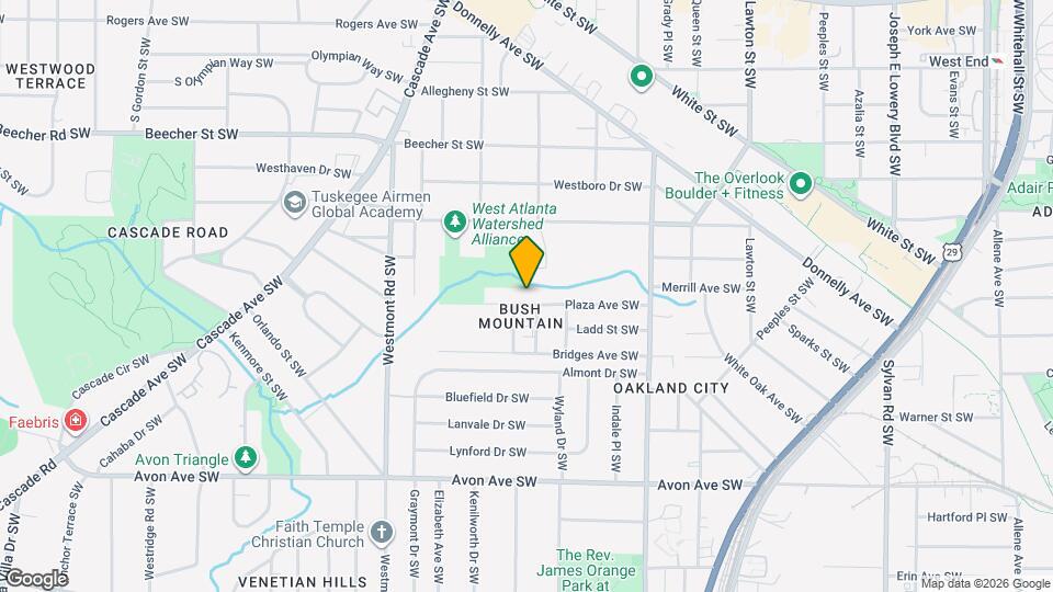 1357 Plaza Ave SW Map and Location Details