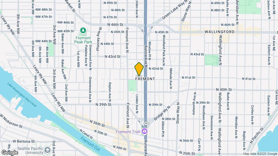 4102 Linden Ave N Map and Location Details