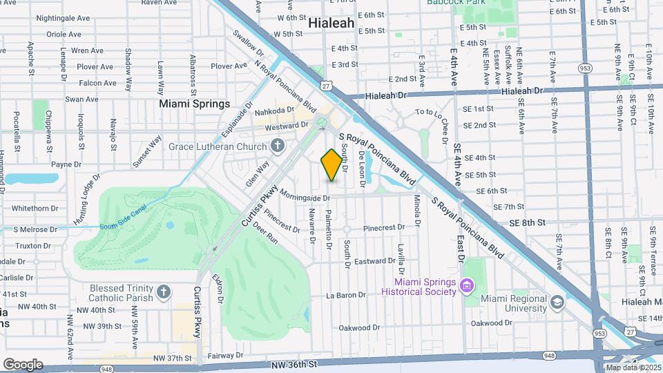 169 Palmetto Dr Map and Location Details