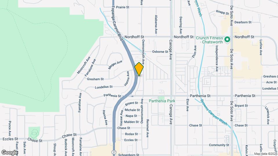 8814 Topanga Canyon Blvd Map and Location Details