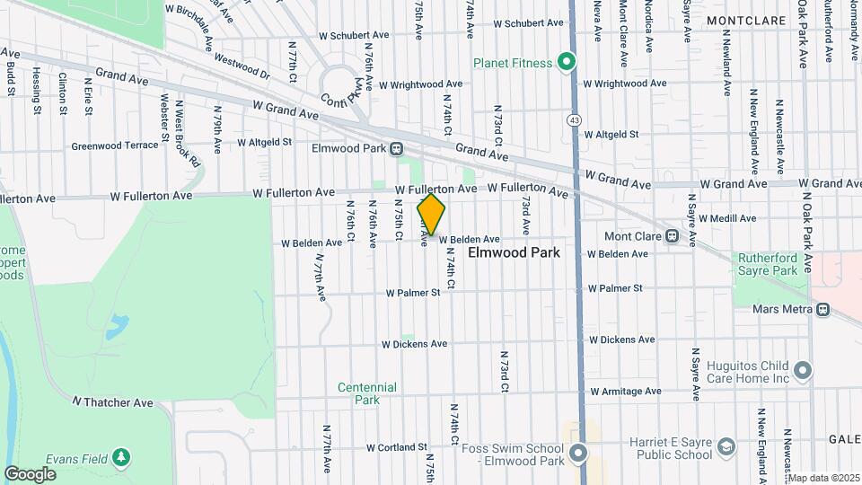 2247 N 75th Ave Map and Location Details