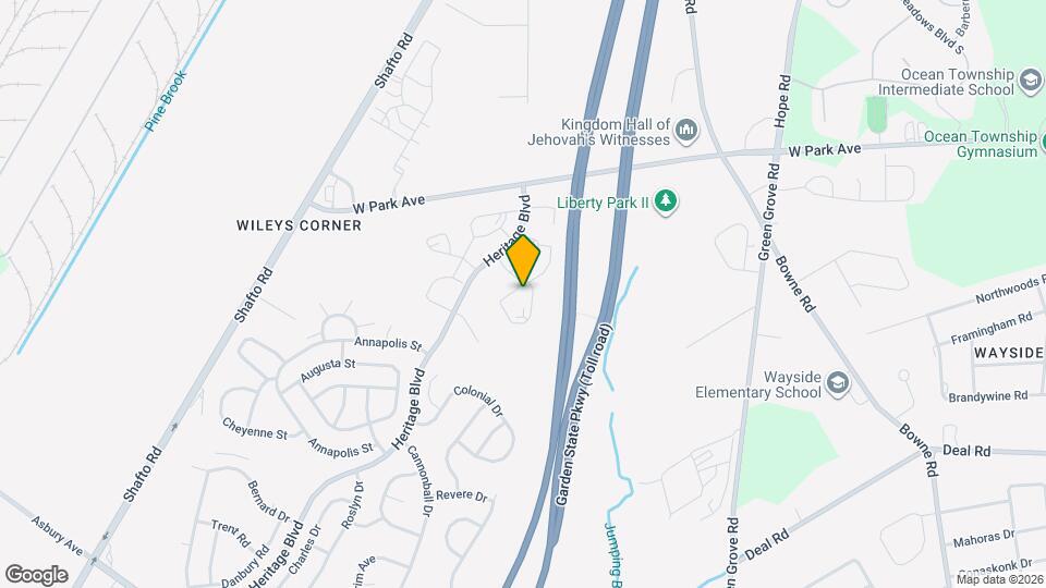 107 Des Moines Ct Map and Location Details