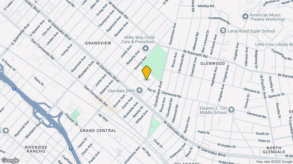 1335 5th St Map and Location Details