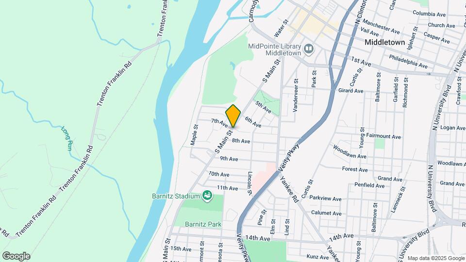 705 S Main St Map and Location Details