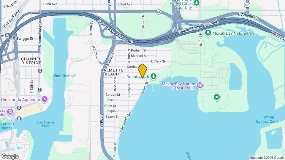 2425 Stuart St Map and Location Details