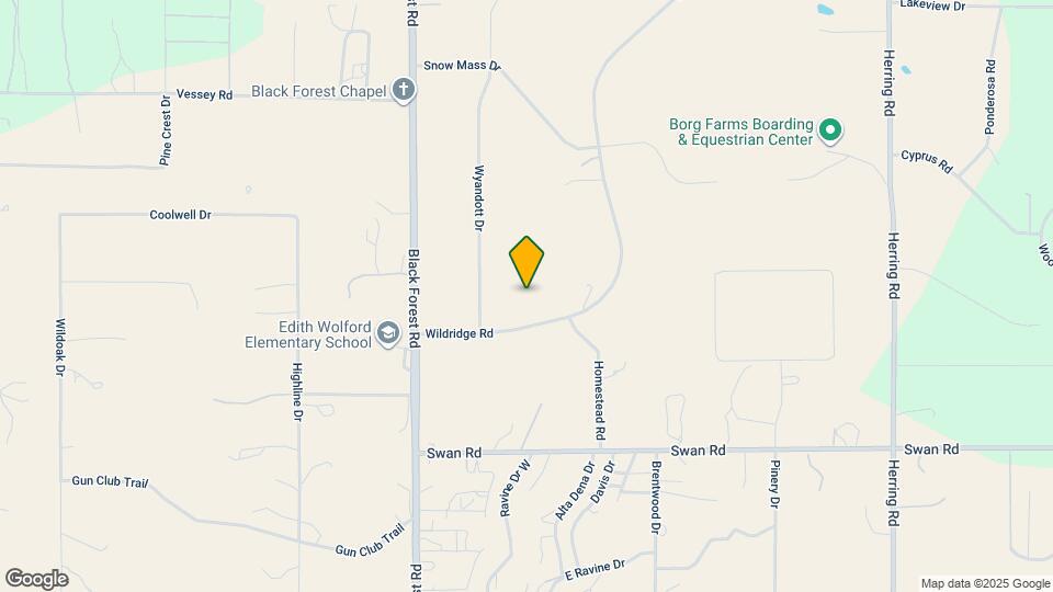 6980 Wildridge Rd Map and Location Details