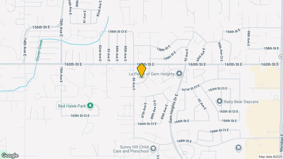 16116 87th Ave Ct E Map and Location Details