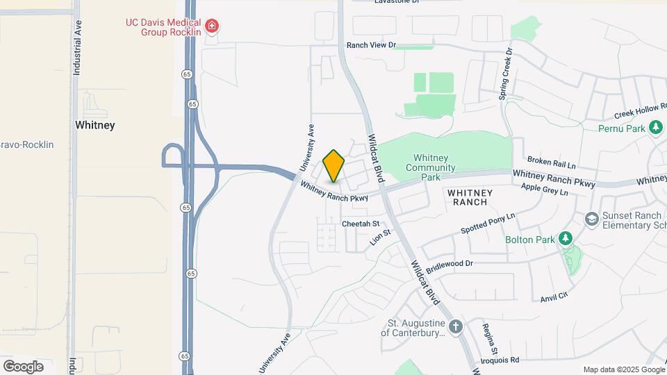 1181 Whitney Ranch Pkwy Map and Location Details