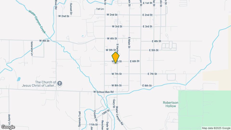 638 S Harless St Map and Location Details