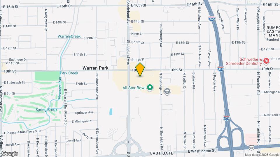 7047 E 10th St Map and Location Details