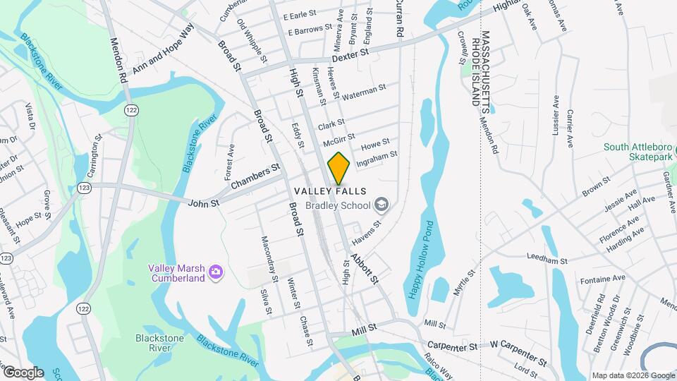 8 Sanford Ave, Unit Unit #3 Mapa y Detalles de la Ubicación