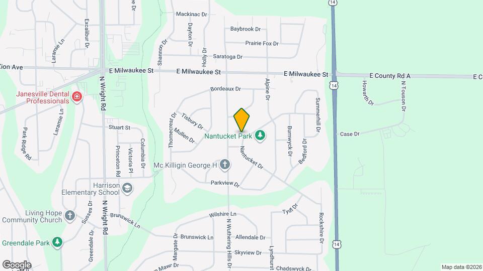 1015 Nantucket Dr Mapa y Detalles de la Ubicación