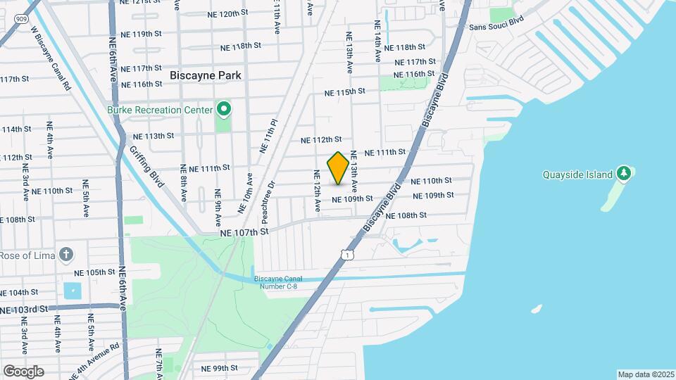 1246 NE 110th St Map and Location Details