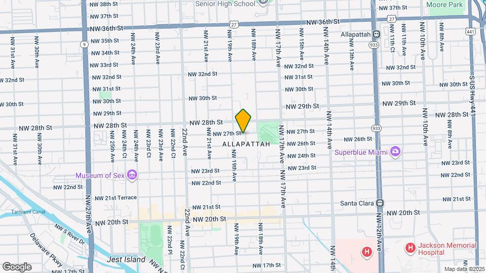 1864 NW 27th St Map and Location Details