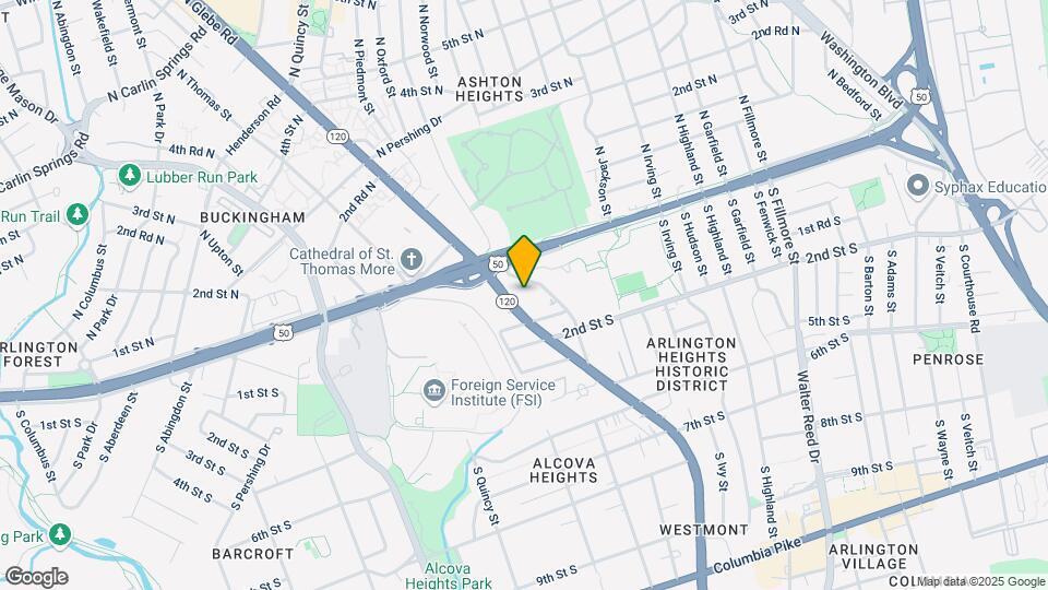 22 S Old Glebe Rd, Unit 102D Map and Location Details