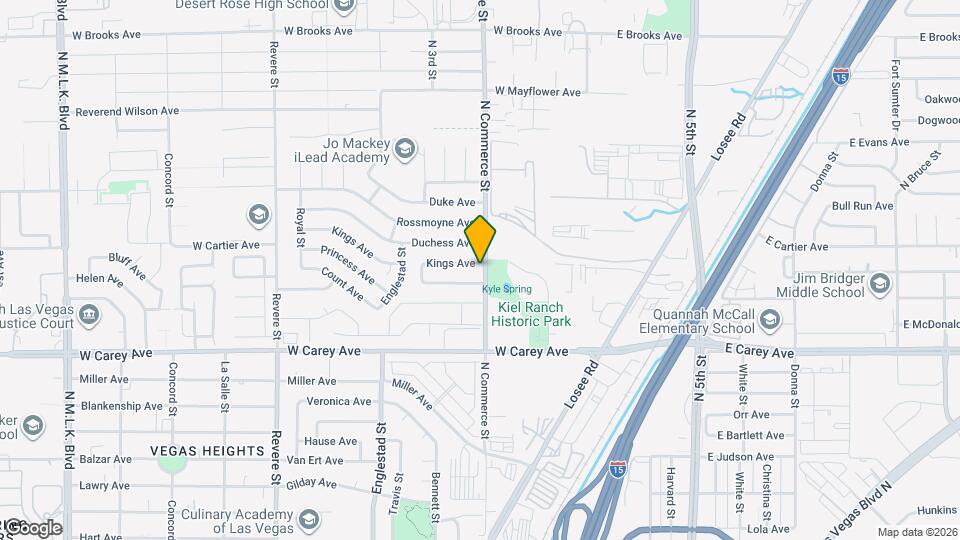 301 Kings Ave Mapa y Detalles de la Ubicación