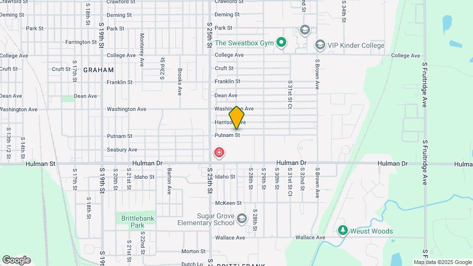 2700 Putnam St Map and Location Details