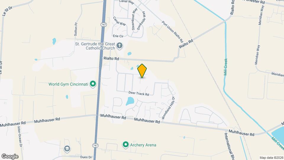 9432 Deer Walk Ct Mapa y Detalles de la Ubicación