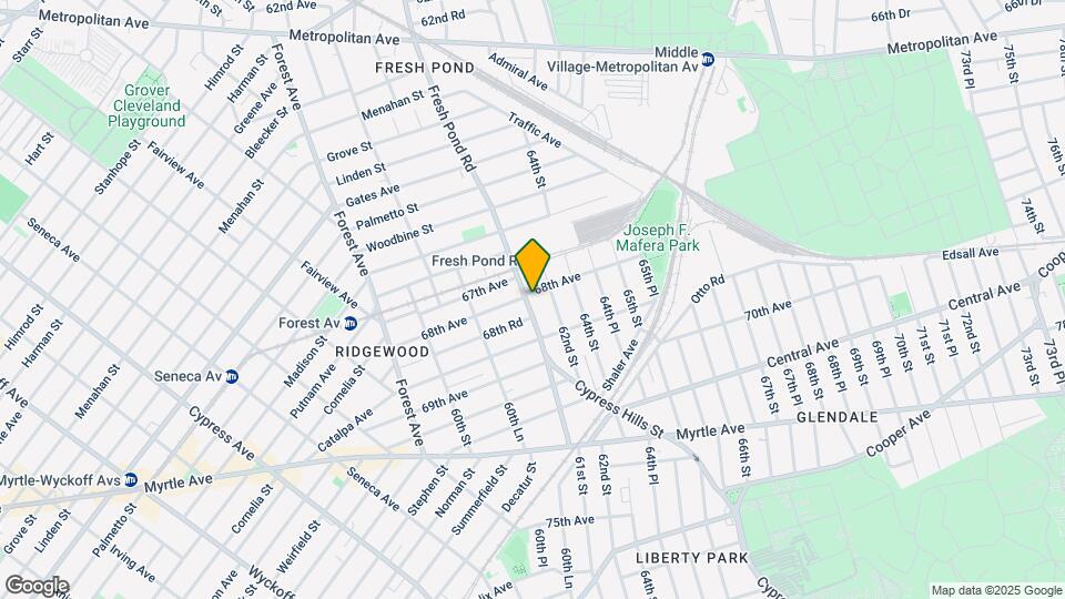68-07 Fresh Pond Rd Map and Location Details
