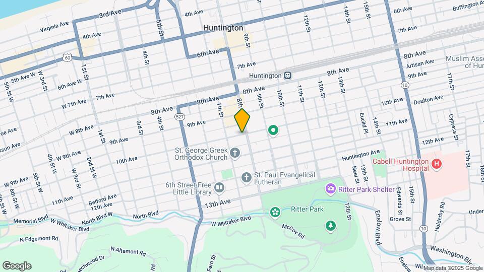 1003 8th St Map and Location Details