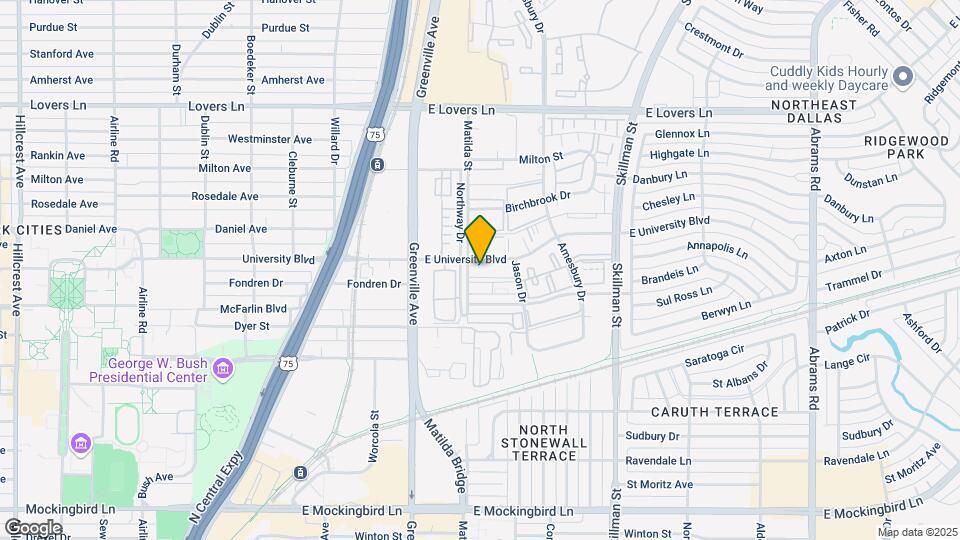 5831 Sandhurst Ln Map and Location Details