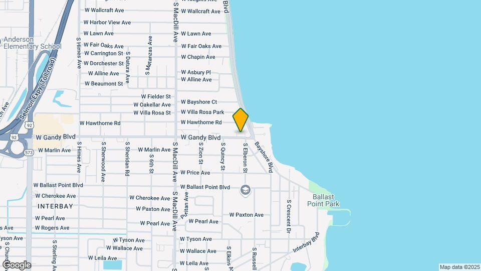 4811 Bayshore Blvd Map and Location Details