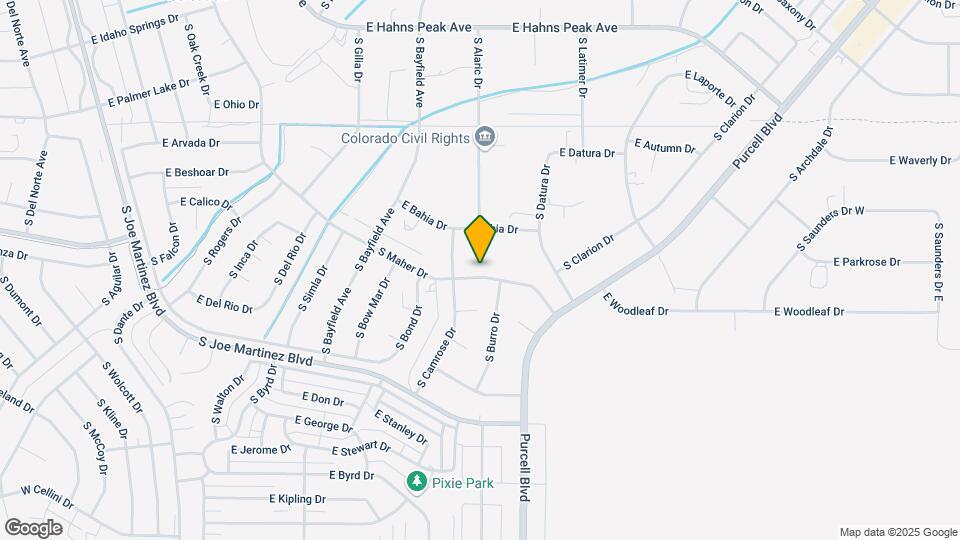 421 E Maher Dr Map and Location Details