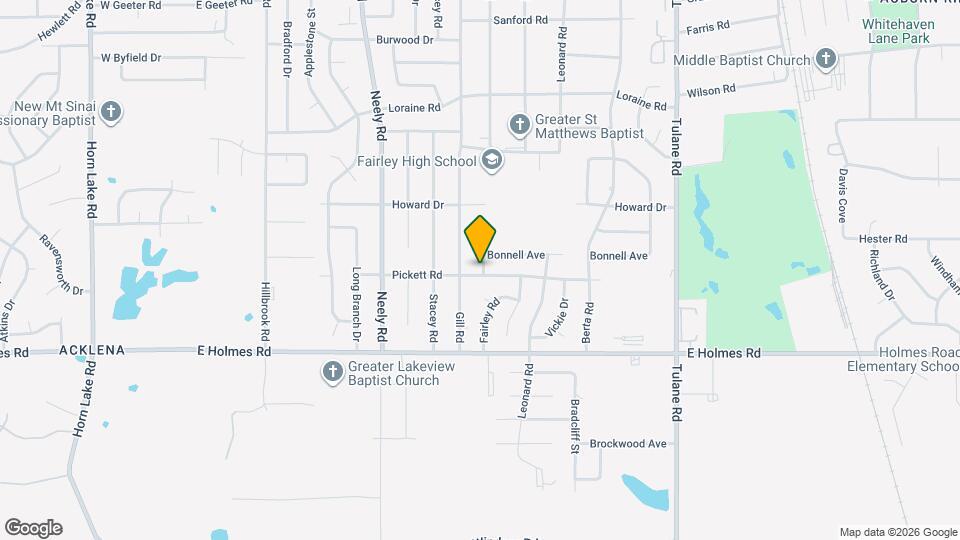 348 Bonnell Ave Map and Location Details