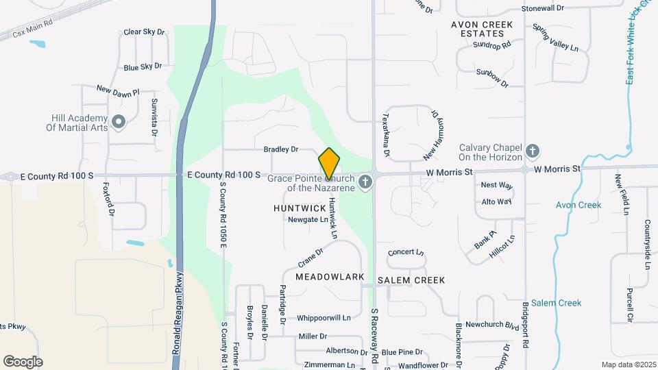 1013 Huntwick Ln Map and Location Details