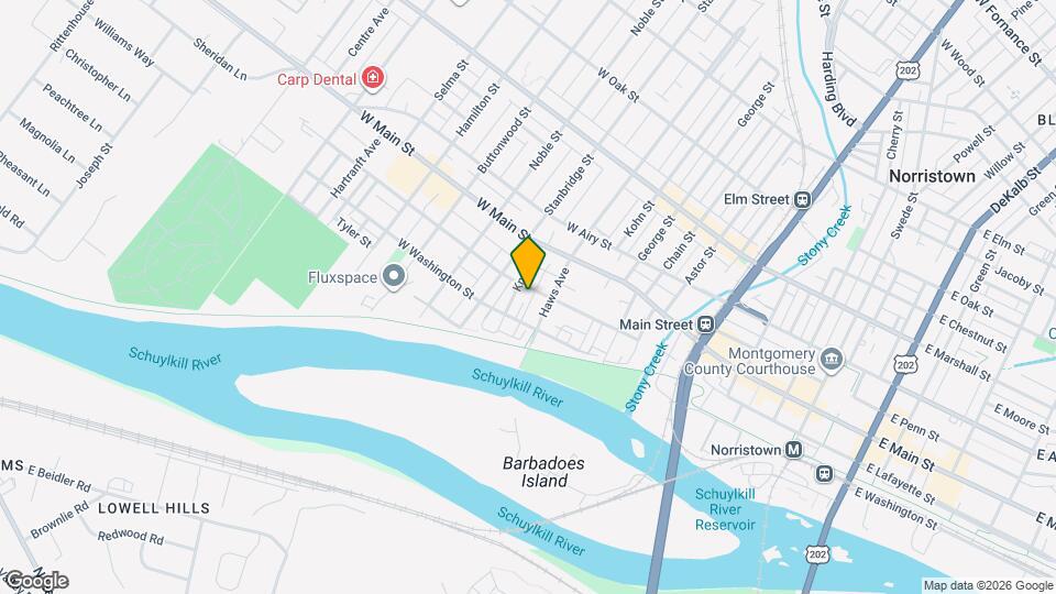 718 W Lafayette St Map and Location Details