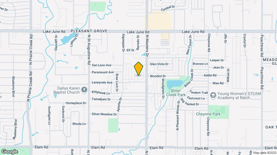 10112 Woodlot Dr Map and Location Details