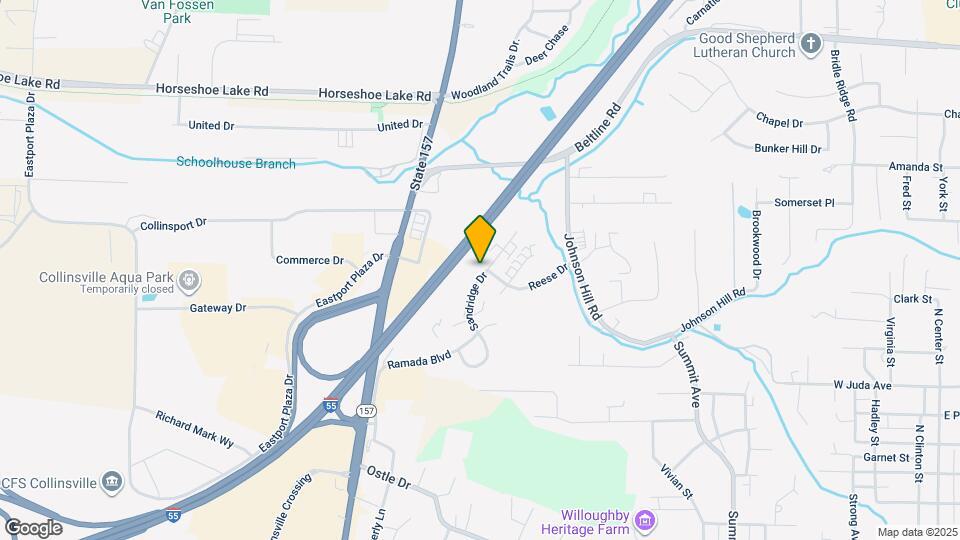 205 Sandridge Dr, Unit 205 Map and Location Details