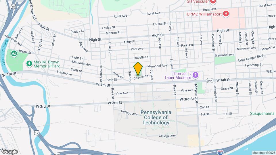 Grier Street Manor Apartments Map and Location Details