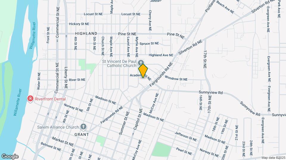 2042 Myrtle Ave NE Map and Location Details
