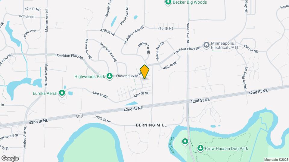 12806 43rd St NE Map and Location Details