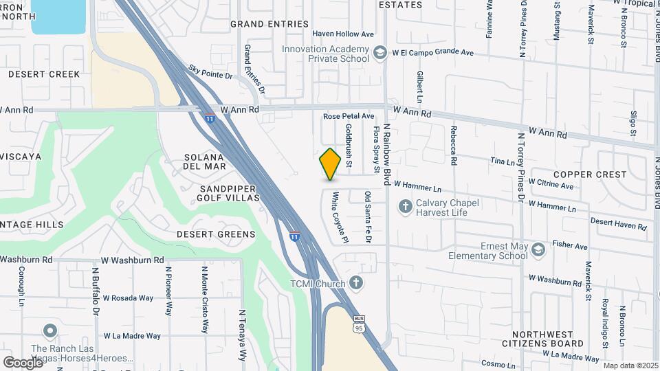 6920 White Lakes Ave Map and Location Details