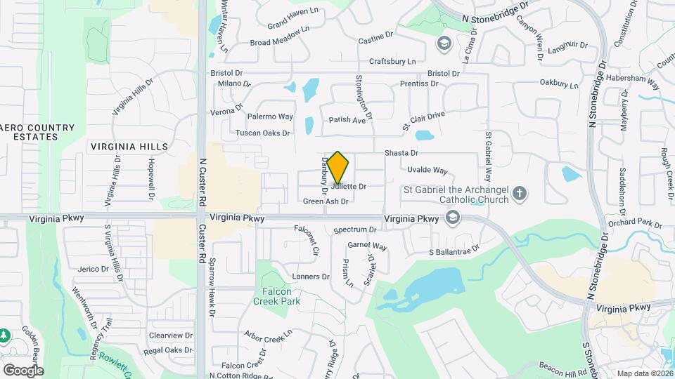 8301 Juliette Dr Map and Location Details