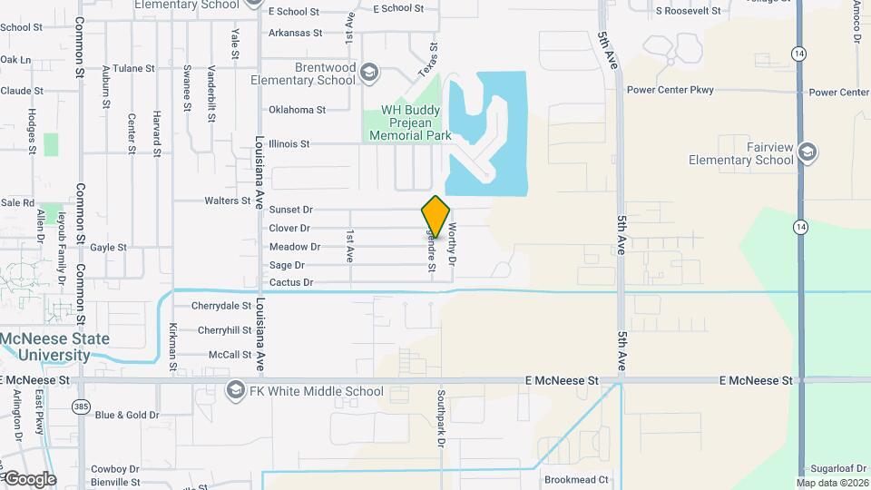 4125 Legendre St Map and Location Details