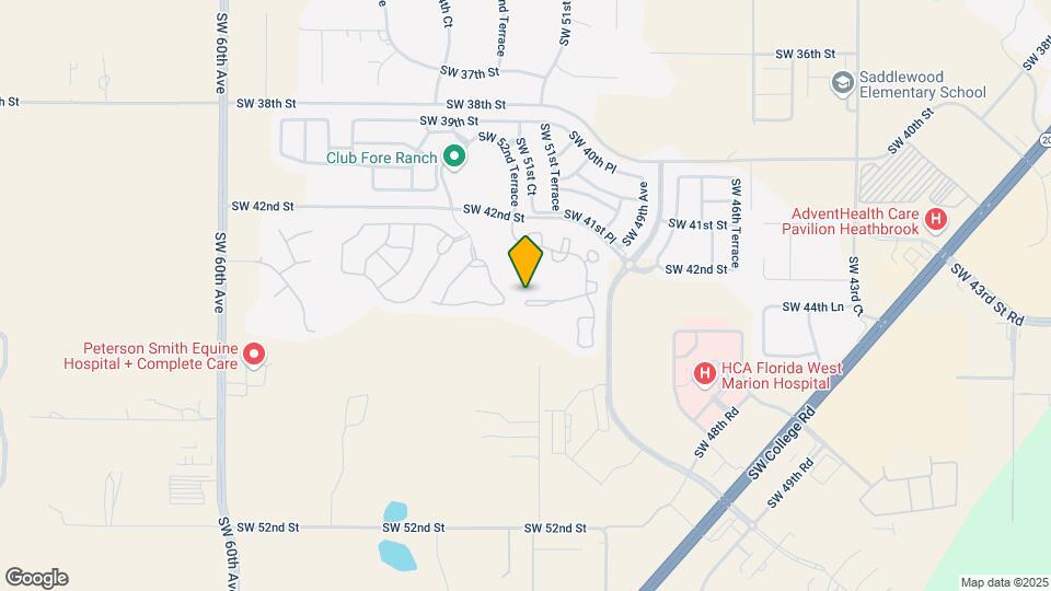 4950 SW 45th Cir Map and Location Details