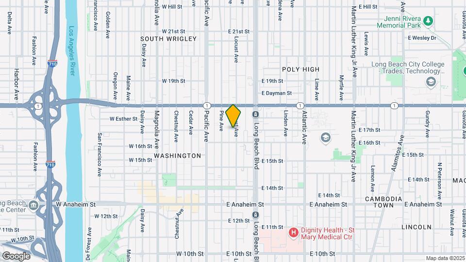 1641 Locust Map and Location Details
