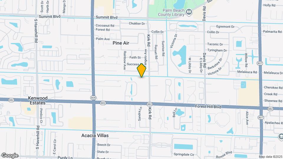 1620 Forest Lakes Cir Map and Location Details