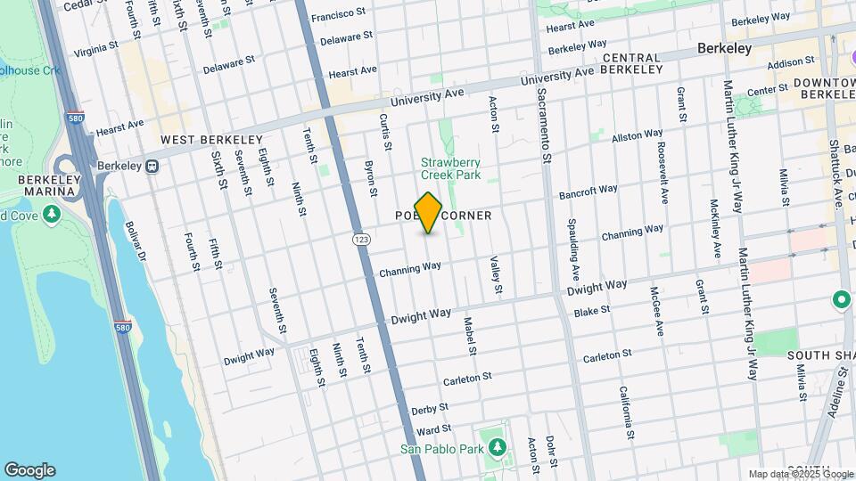 2327 Browning St Map and Location Details