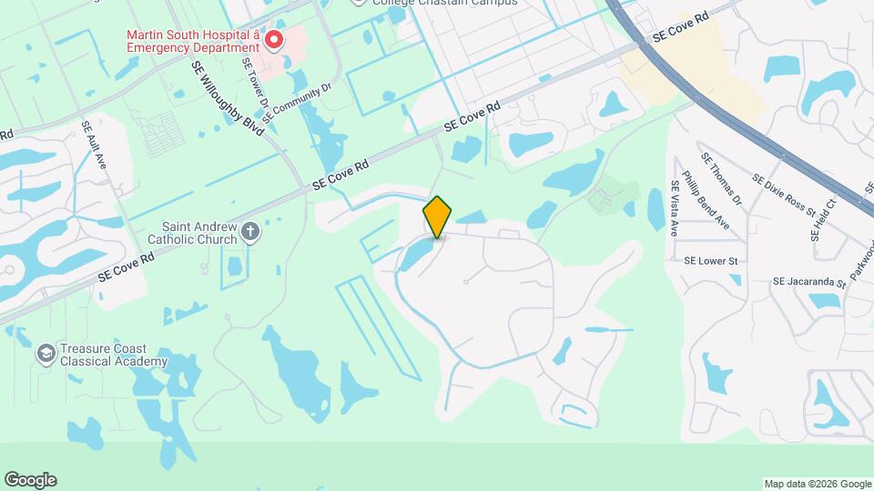 6532 SE Broadmoor Ln Map and Location Details