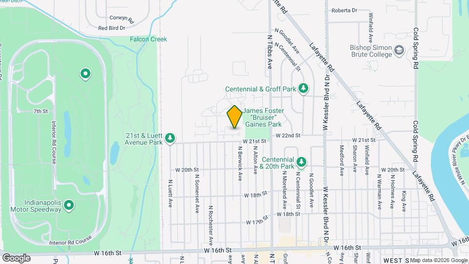 3501 White Cedar Ct Map and Location Details