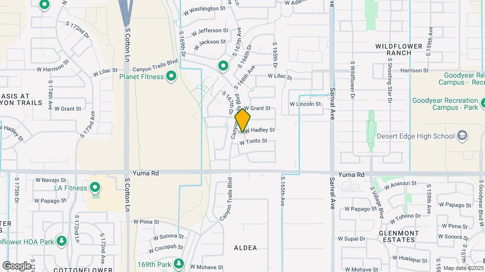 946 S 166th Ave Map and Location Details